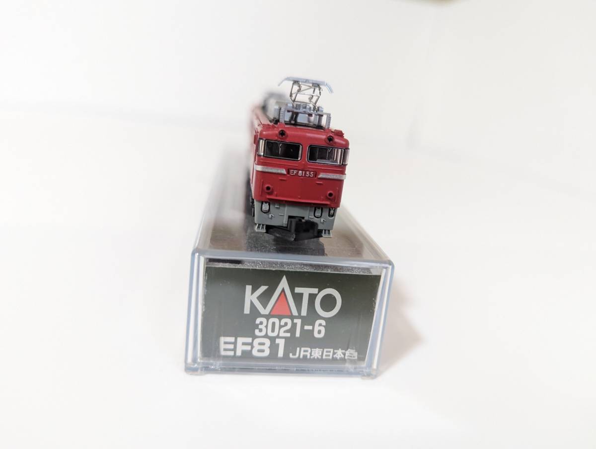 動作確認済み　箱付 希少 ＫATO　727 ＥＦ８１　ＪＲ東日本色 ３０２１－６　 Ｎゲージ 鉄道模型 カトー_画像2