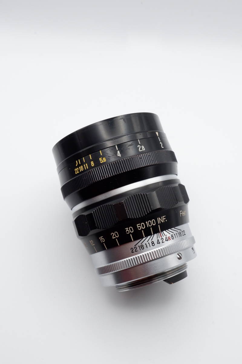 ☆希少☆Fuji Photo Film Fujinon 10cm f/2 100mm F2 L39 ライカ L