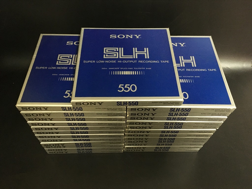 着後レビューで Sony SLH-550 オープンリールテープ 39枚 agapeeurope.org