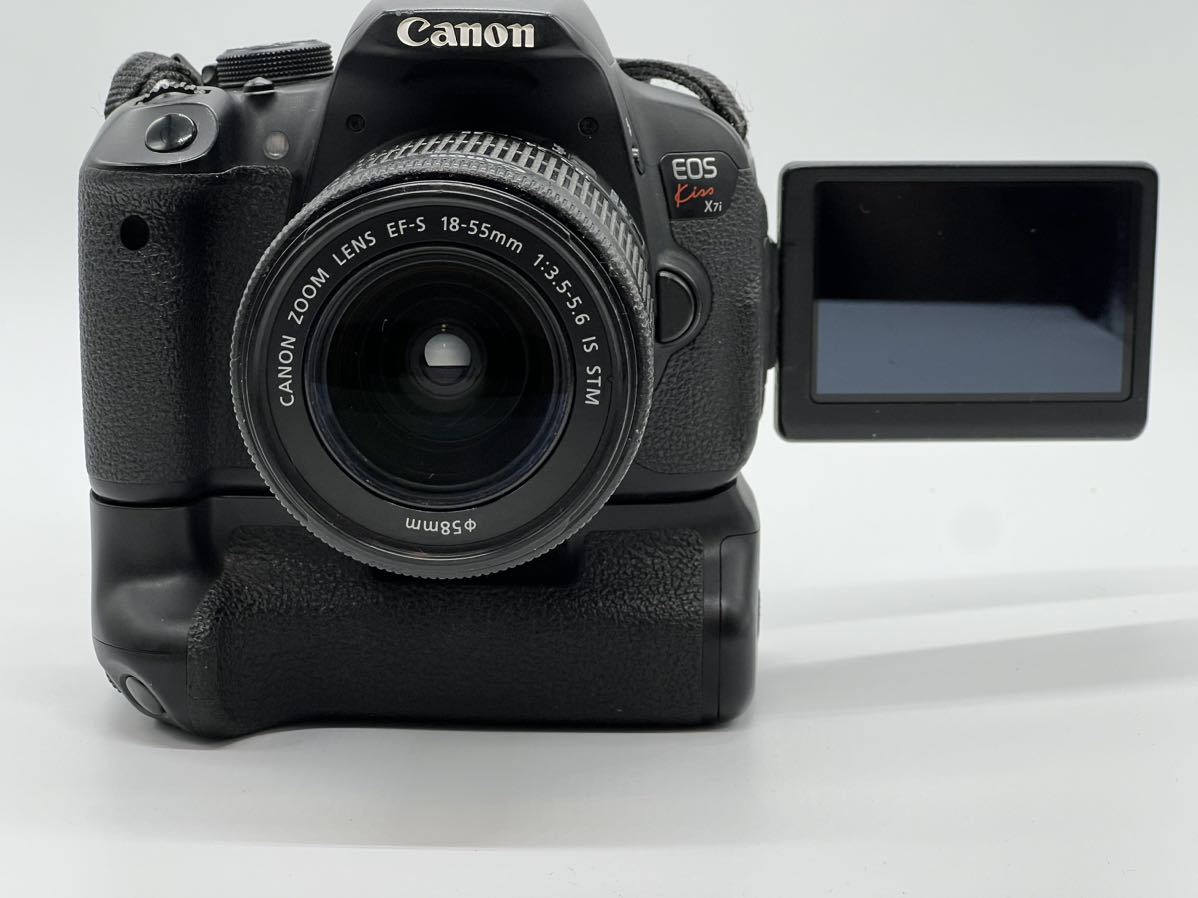 華麗 ☆極上品☆ キャノン Canon EOS Kiss X7i + EF-S 18-55 F3.5-5.6