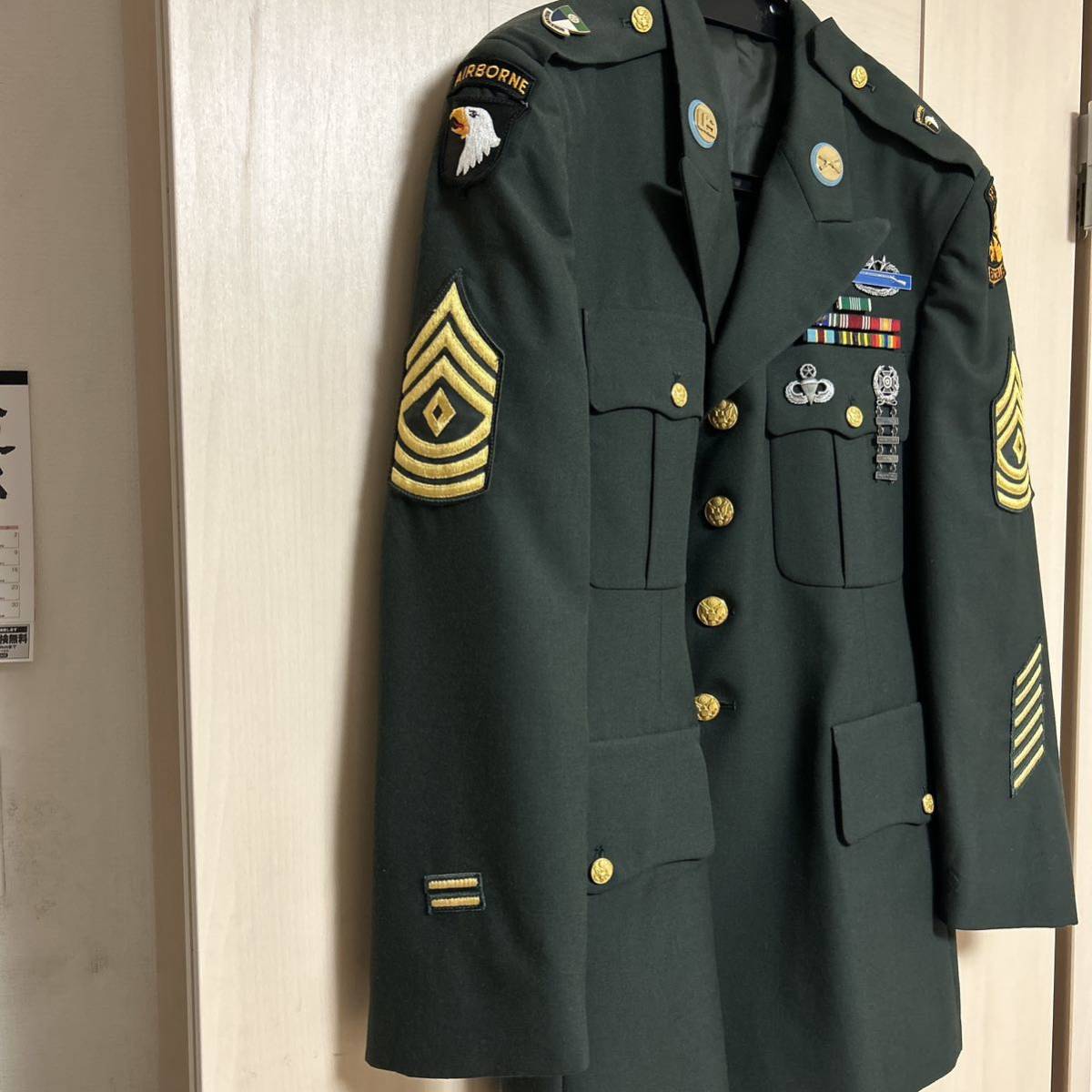 HidesDiaryさん専用。本物!アメリカ陸軍曹長の制服-