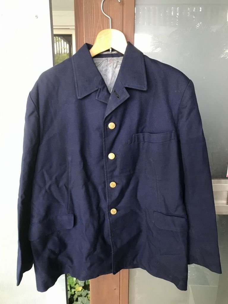 ☆ 3 当時物 国鉄 鉄道 制服 ユニフォーム ジャケット JKT 廃番