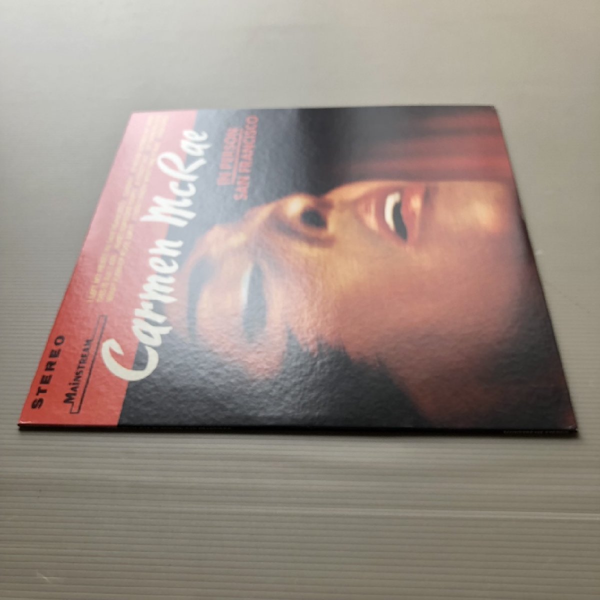 原信夫Collection 美ジャケ カーメン・マクレエ Carmen McRae 1976年 LPレコード In Person / San Francisco 国内盤 プロモ盤_画像3