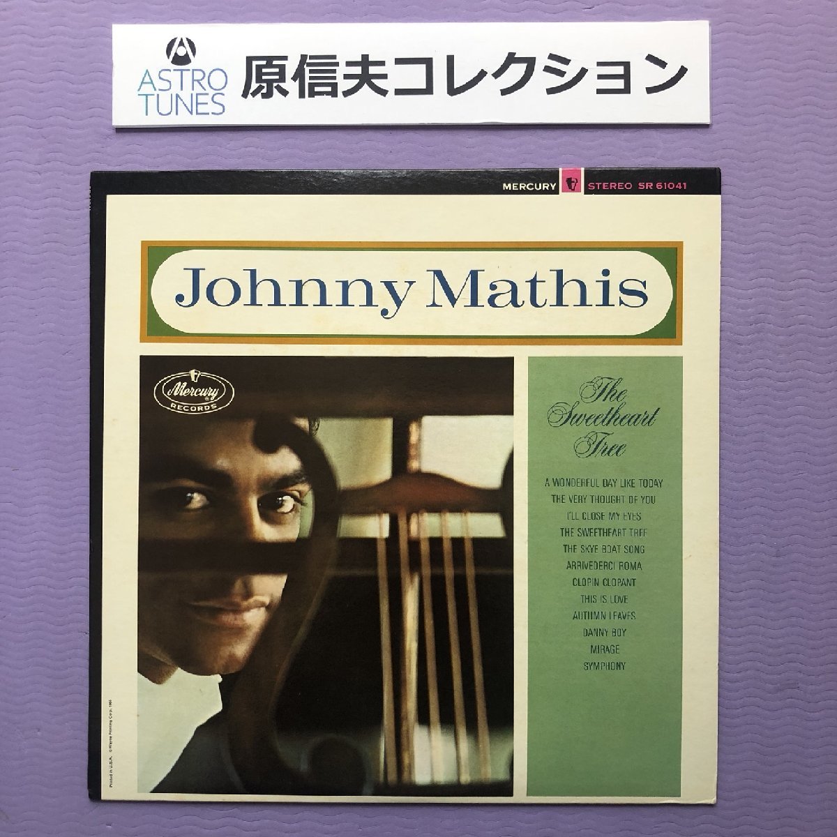 １着でも送料無料 原信夫Collection 美ジャケ Tree Sweetheart The LPレコード Mathis Johnny ジョニー・マティス 1965年米国オリジナルリリース盤 激レア その他