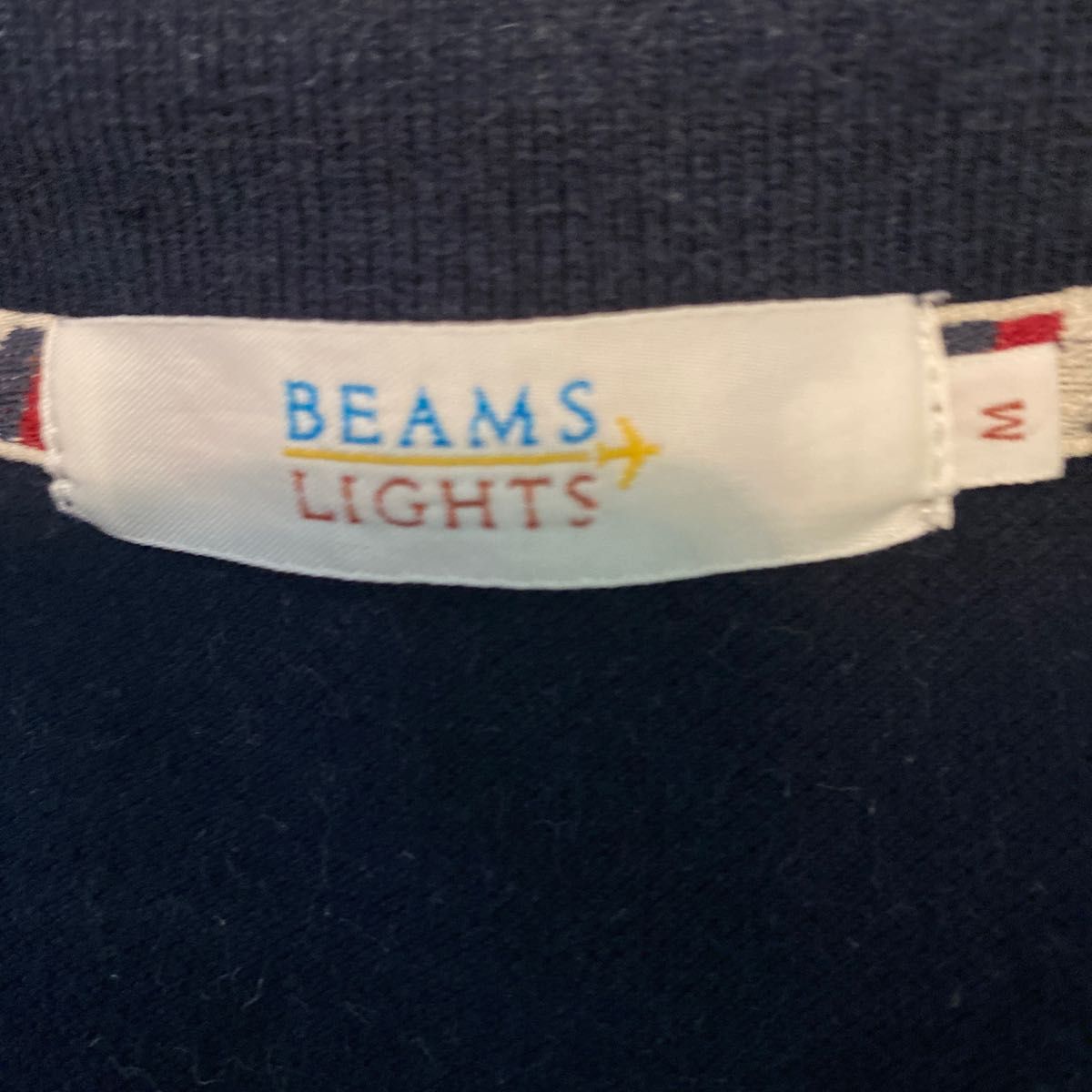 ビームス　beams ポロシャツ　紺色　ネイビー