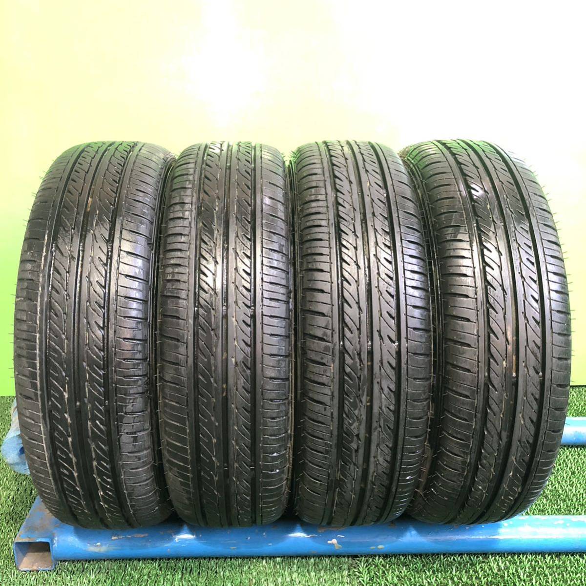 AC239-305 《20年製》GT ECOstage 155/65R13 73S バリ山 4本TOPY製 HONDA スチール 4.00B 4穴 100/110/114.3 +40 68mm ライフ ゼスト 等_画像2