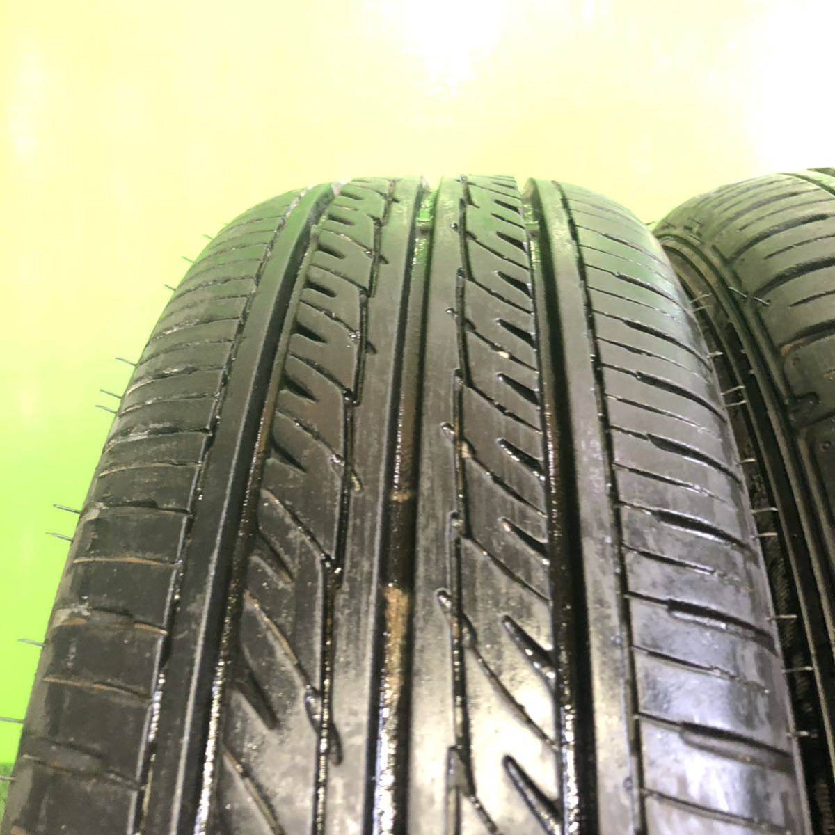 AC239-305 《20年製》GT ECOstage 155/65R13 73S バリ山 4本TOPY製 HONDA スチール 4.00B 4穴 100/110/114.3 +40 68mm ライフ ゼスト 等_画像3