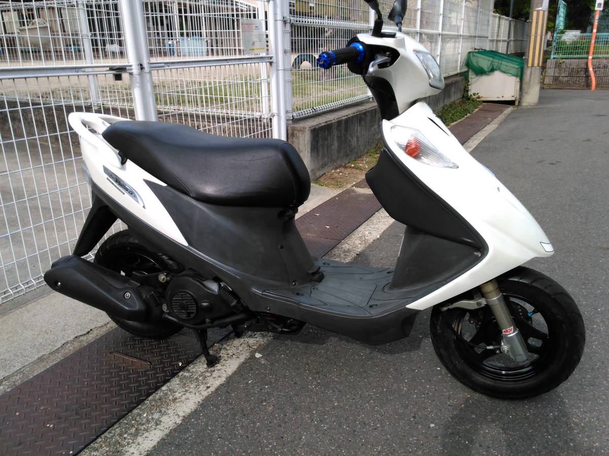 スズキ アドレスV125G CF46A K7モデル 規制前 整備済 実動車 京都府