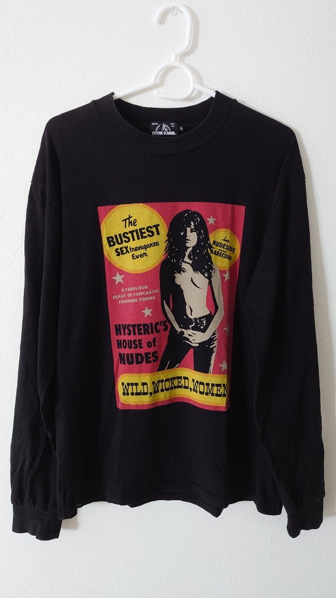 激安先着 ヒステリックグラマー HYSTERIC GLAMOUR ロンT 長袖Tシャツ