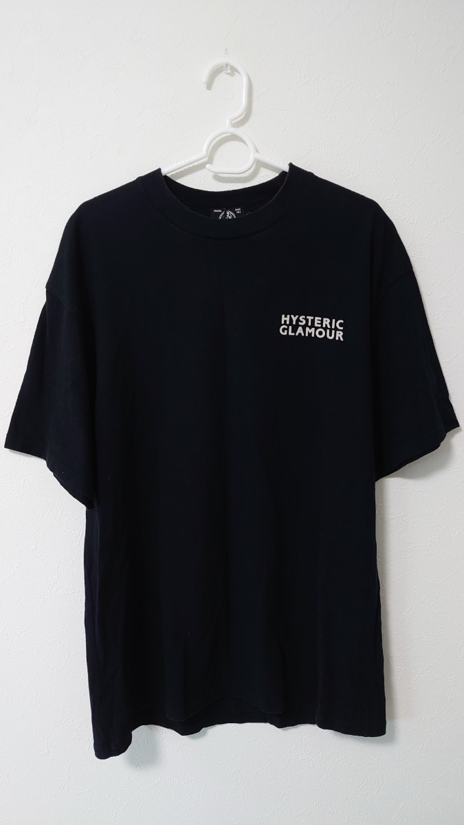 人気ブランド ヒステリックグラマー   Tシャツ 黒