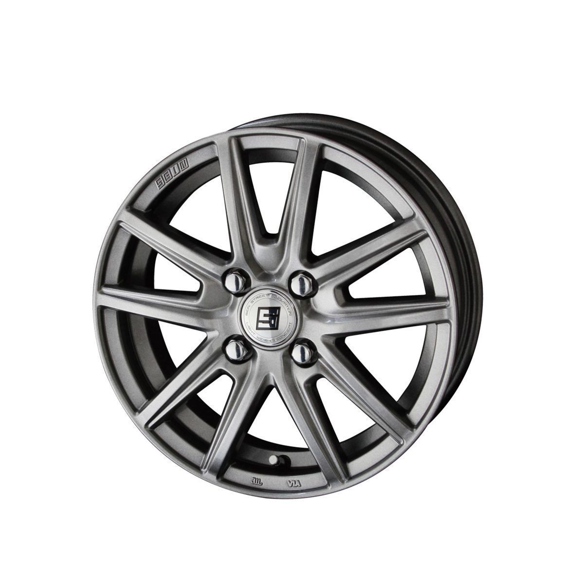 [業販限定販売] 冬用 4本セット 新品 SEIN SS (SILVER) 14インチ 5J+42 ブリヂストン VRX2 165/70R14 アクア/ヴィッツ/スペイド_画像3