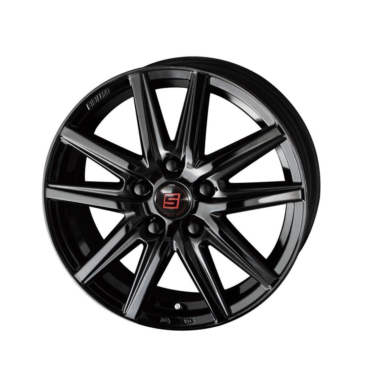 [業販限定販売] [冬用] 4本セット 新品 SEIN SS (BLACK) 18インチ 8J+39 ブリヂストン VRX2 235/50R18 エルグランド[E51系]_画像2