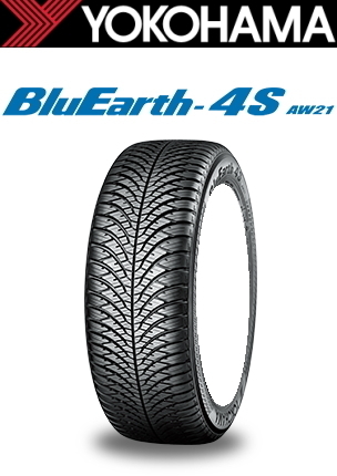 [送料無料] [業販品] [新品] [オールシーズンタイヤ] [4本セット] [YOKOHAMA] [BluEarth-4S AW21] [215/60R16] [タイヤのみ] [ヨコハマ]_画像1