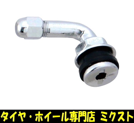 送料無料 テック アルミホイール用クランプインバルブ (品番:AWV410-1) 4個 (全長:50mm) (ワッシャー外径:19mm) (適合リム穴:11.5mm) 外締_画像1