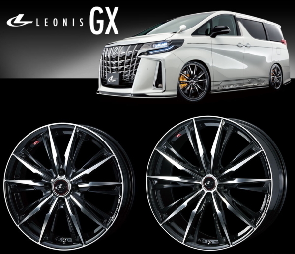 [業販限定販売] [新品] [16インチ] [LEONIS GX] [6J+42] [195/45R16] [ルーミー/タンク/トール] [レオニス] [PBMC] [weds]_画像1