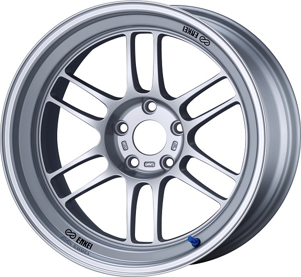 納期注意 業販品 直送品 ENKEI Racing RPF1RS 18インチ 9.5J+12 5-114.3 75φ S(シルバー) ホイール 4本 (個人宅)個人名での注文不可_画像1