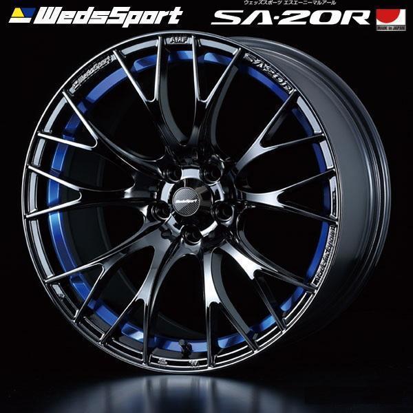 [業販限定販売] [新品] [18インチ] [WedsSport SA-20R] [7.5J+35] [215/45R18] [レクサス IS] [BLCII]_画像1