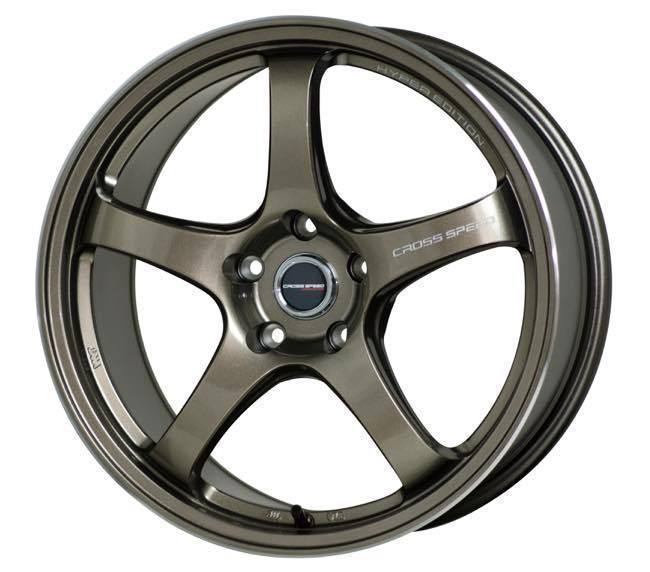 ●業販● 冬用 新品 18インチ ブリヂストン VRX3 CR5 (BRM) 8.5J+45 5-100 225/40R18 86/BRZ カスタム車用 ローダウン車 4本 軽量 鋳造_画像2