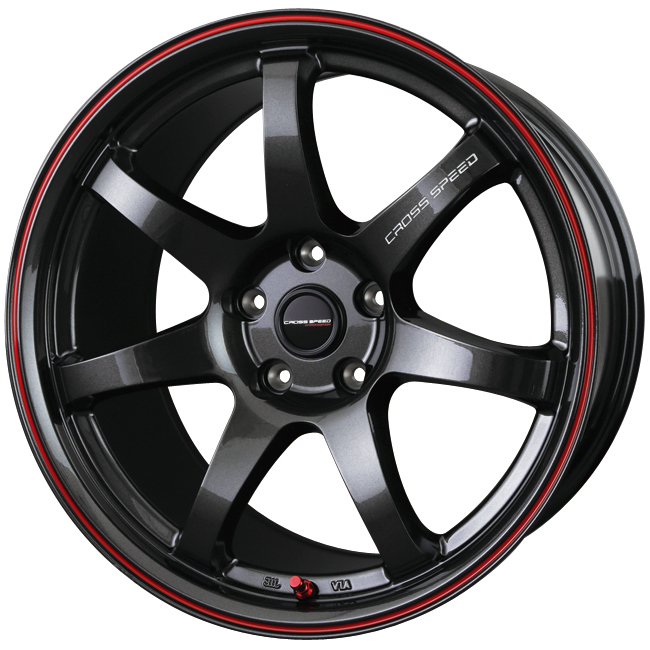 ●業販品● 冬用 軽量 CROSS SPEED HYPER EDITION CR7 17インチ 7J+38 ヨコハマ iG70 215/50R17 レクサス IS/プリウスα_画像2