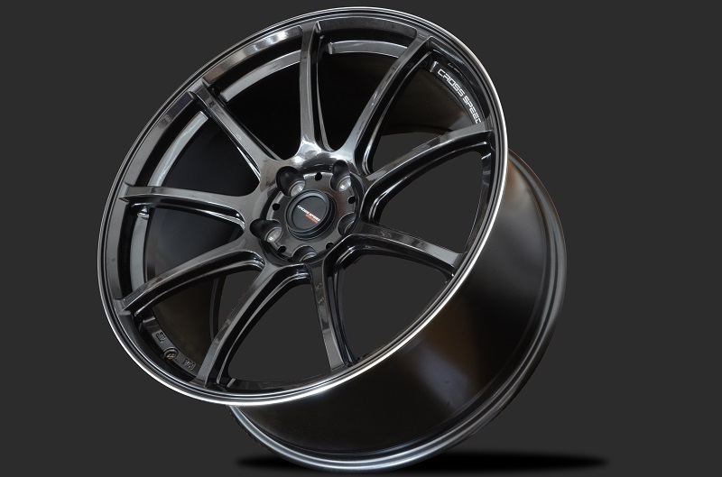 業販品 冬用 軽量 CROSS SPEED HYPER EDITION RS9 18インチ 8.5J+38 5-114.3 ブリヂストン VRX3 215/45R18 [カスタム車用サイズ]_画像4