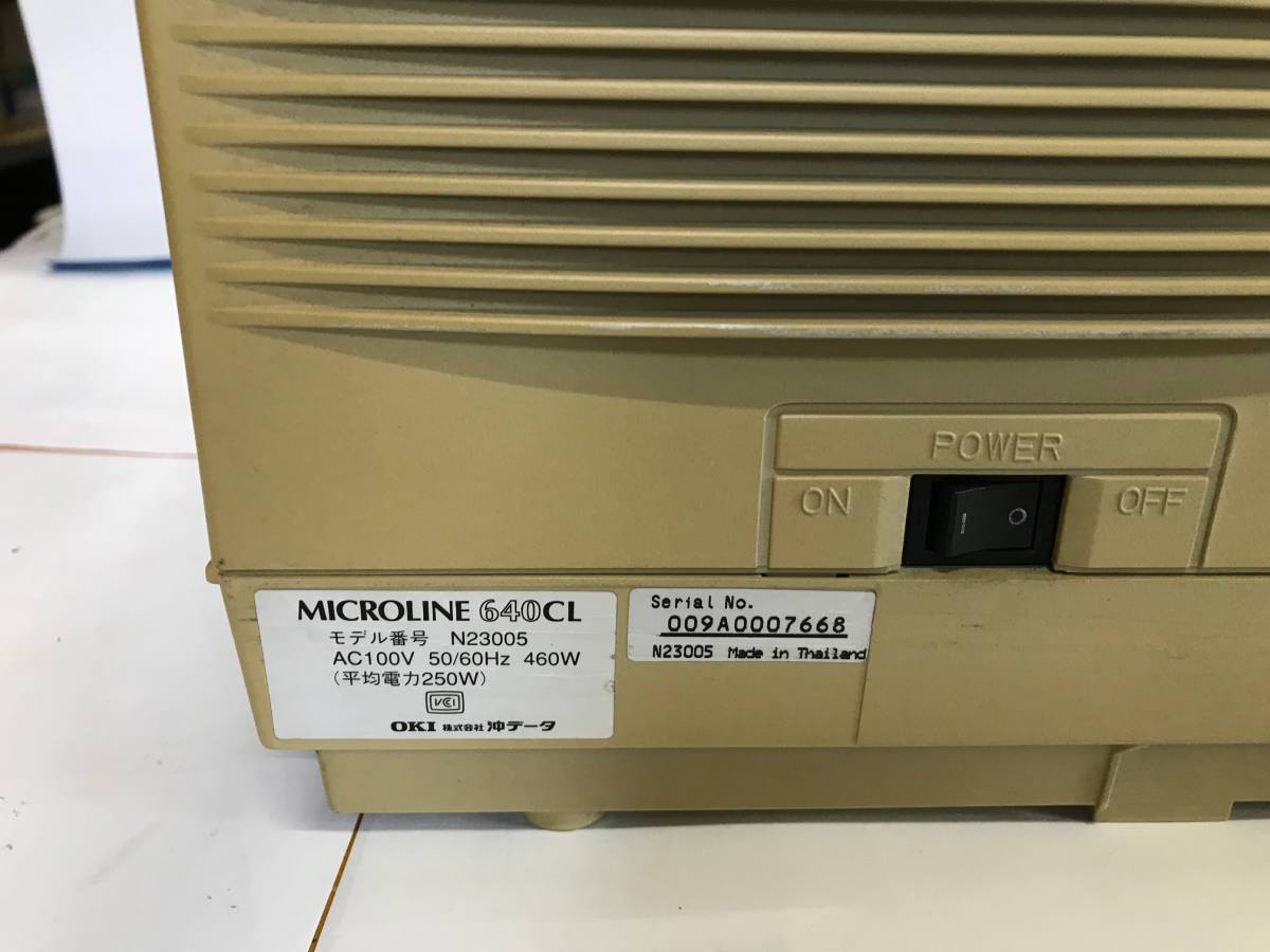 激安特価 沖データ製 OldMac用 A4レーザープリンタ Microline640CL