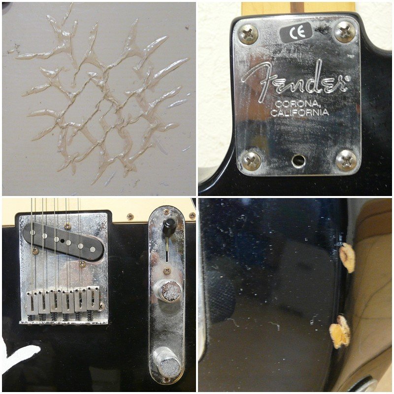 ◇ジャンク/Fender フェンダー/TELECASTER/Made IN U.S.A/ハードケース入り/通電・音出未確認【FT0518-5】の画像8