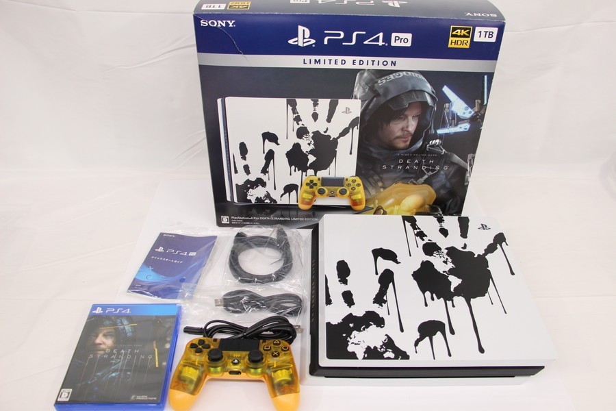 051 e4824 PS4 Pro プレステ4 DEATH STRANDING LIMITED EDITION CUHJ