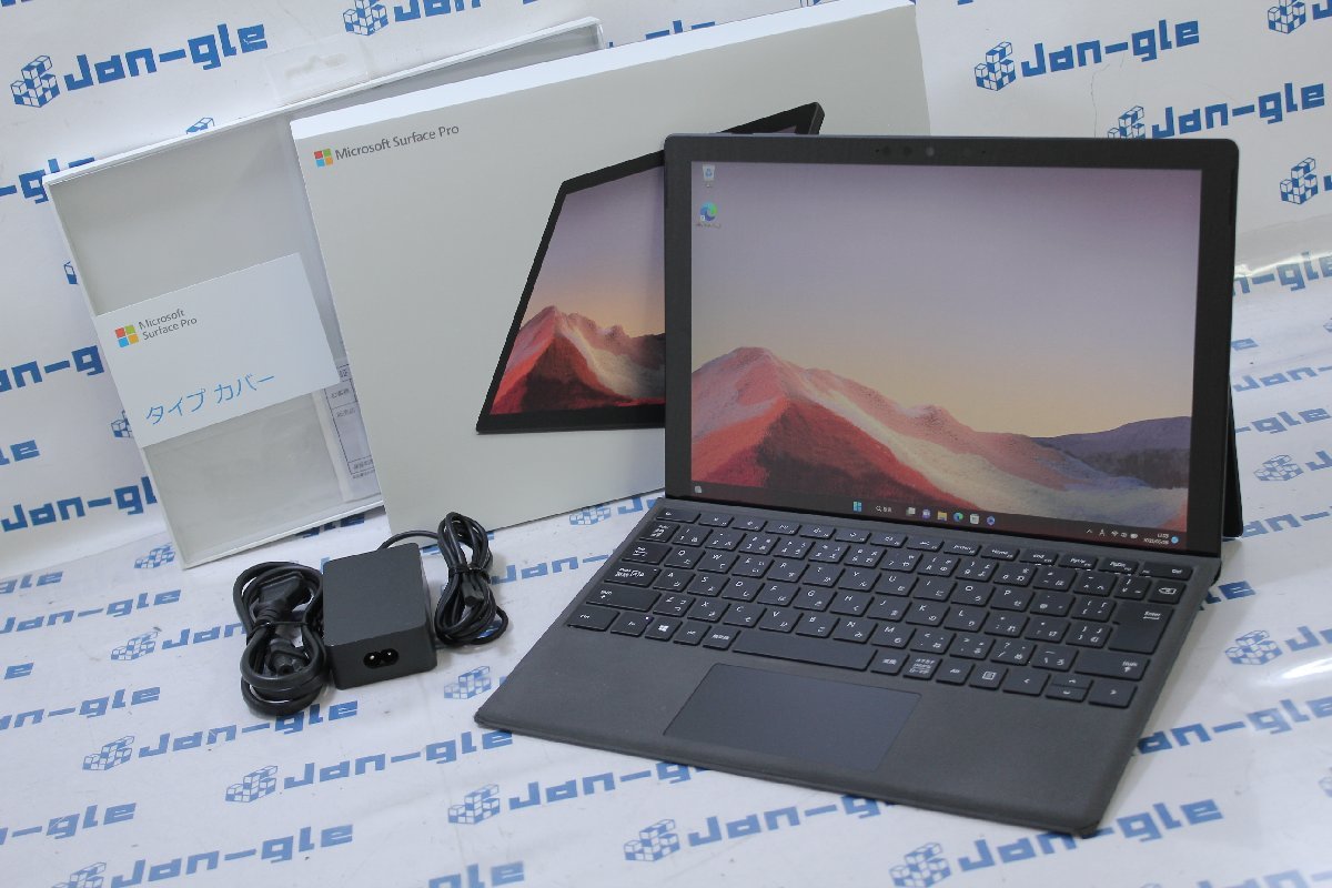 *Surface Pro 7 PUV-00027 [ черный ] CPU:Core i5 1035G4 1.5GHz /RAM:8GB /SSD:256GB дешевый 1 иен START!! J461231-230 BL