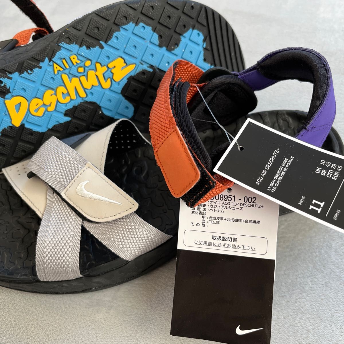 NIKE ACG Air Deschutz+ Sandals ナイキacg デシューツ サンダル キャンプ アウトドア 新品 