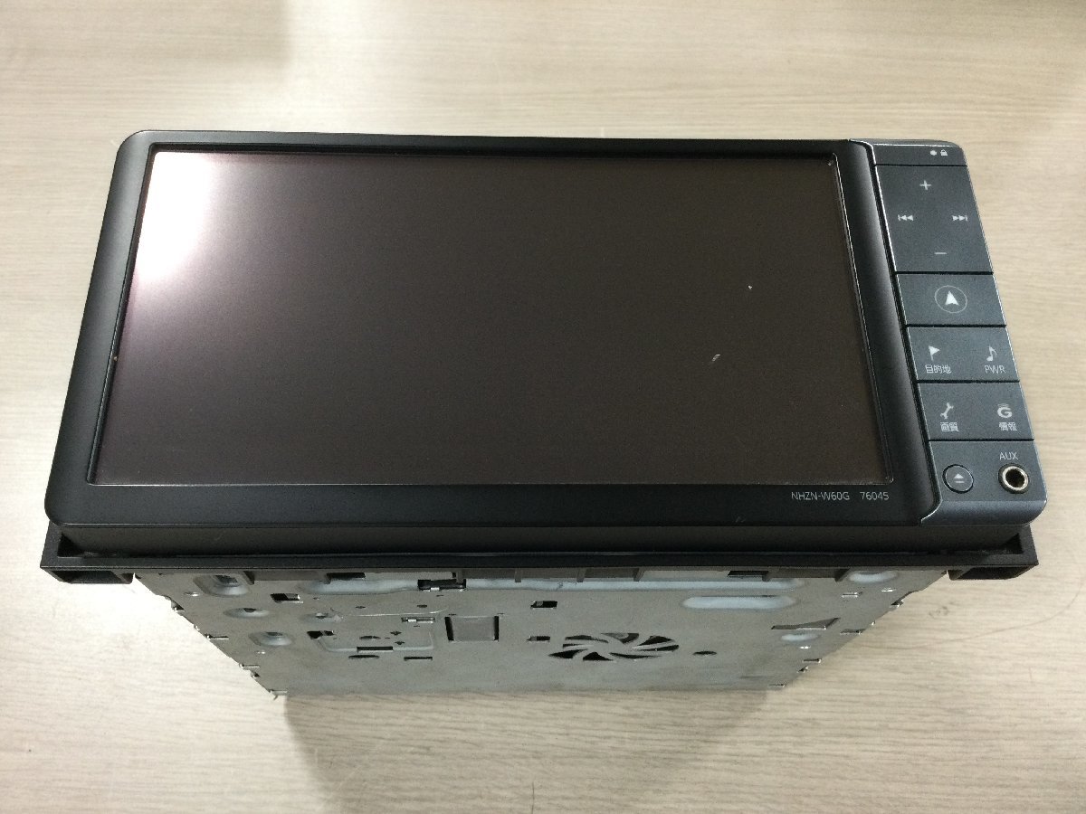 トヨタ 純正 HDD ナビ NHZN -W60G TV確認済 地図データ2014年 フルセグ Bluetooth 　　　 　　　　　2301032　2J9-2 市　　　　_画像7