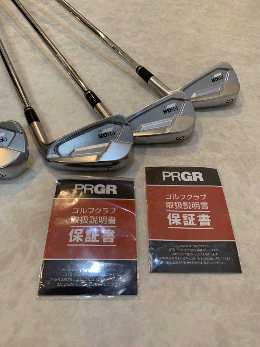 品 PRGR 01 アイアン2023 #5-PW 6本 MODUS3 TOUR115 S プロギア