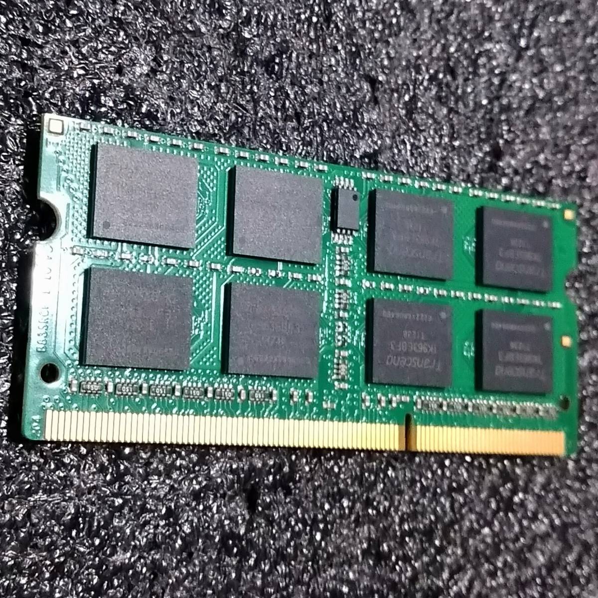 【中古】DDR3 SODIMM 8GB1枚 Transcend JM1600KSH-8G [DDR3-1600 PC3-12800 1.5V]