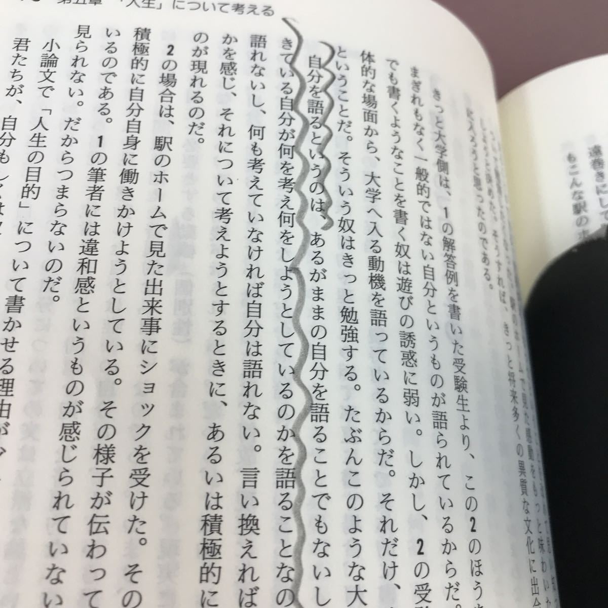 B53-179 駿台受験叢書 考える小論文 人文系 阿部隆志 駿台文庫 書き込みあり_画像5