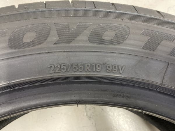 ◆在庫あり! 即納! 2本Set 225/55R19 225/55-19 TOYOプロクセスコンフォート2S クラウンクロスオーバー ハリアー エクストレイル CX-5 CX-8