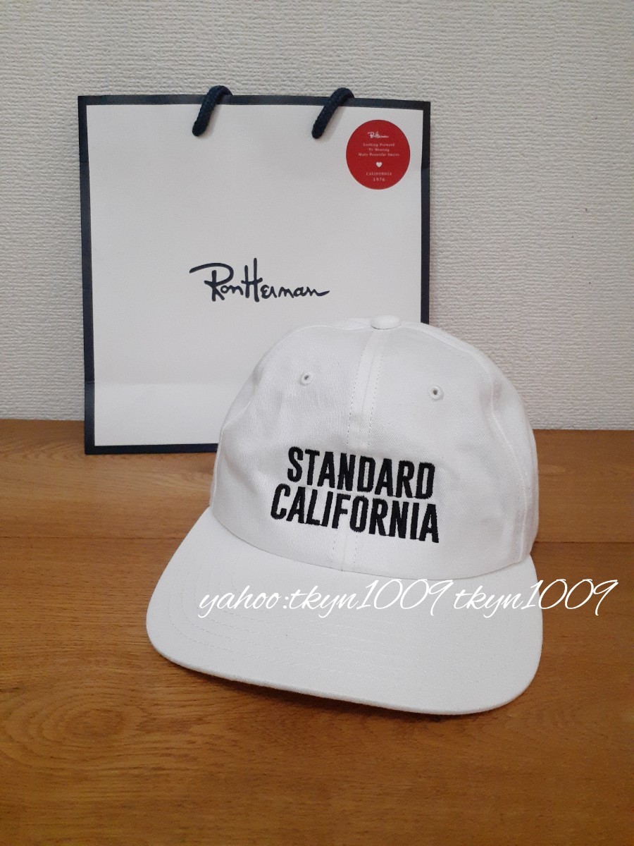 RHC×STANDARD CALIFORNIA ロンハーマン スタンダード カリフォルニア 別注 コラボ ロゴ キャップ ユニセックス 男女兼用 帽子_画像2