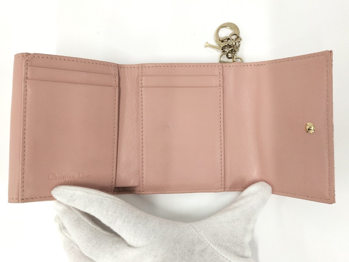 ○クリスチャンディオール Christian Dior ロータスウォレット レディ