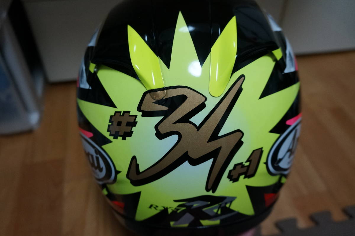当時物 Arai RX-7RR3 ケビン シュワンツ 選手 レプリカ Kevin Schwantz