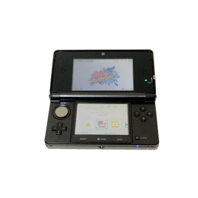 極美品 動作確認済み ニンテンドー 3DS 本体 コスモブラック 充電台