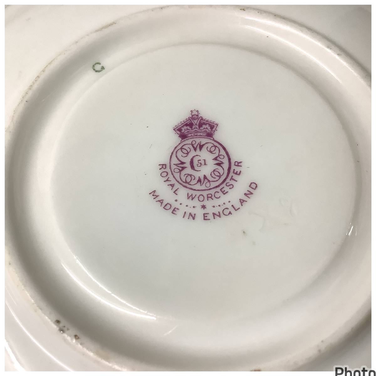 ☆アンティーク☆ROYAL WORCESTER ロイヤルウースター ペインテッド