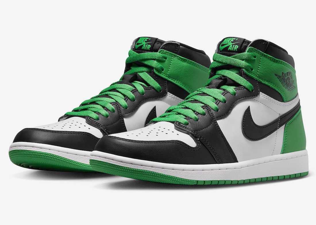 Nike Air Jordan 1 Retro High OG Celtics/Black and Lucky Green