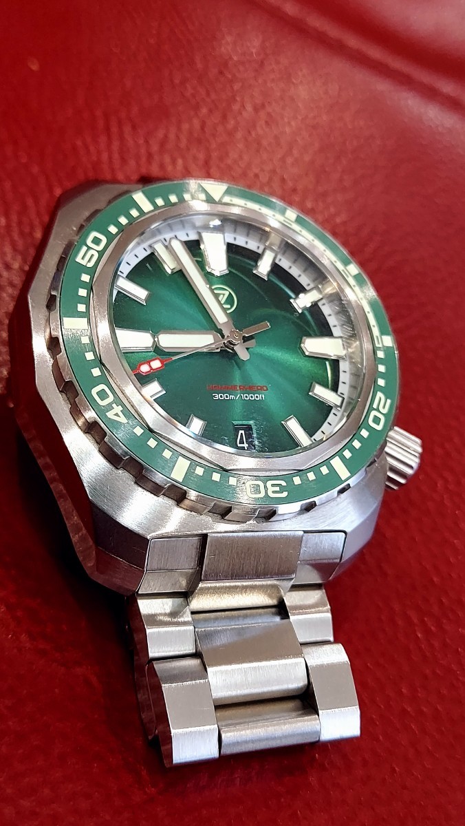 zelos watch ハンマーヘッドV3 ゼロス 300m防水 自動巻き | charcas.gob.mx