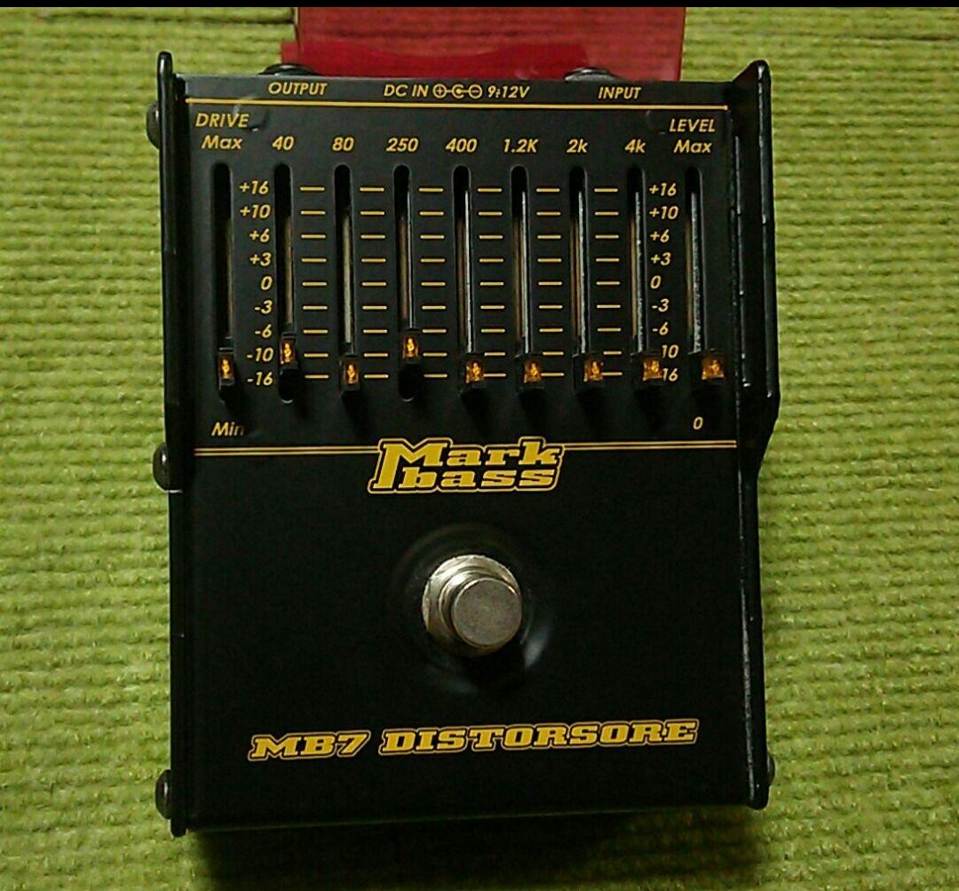 廃盤】Markbass mark bass マークベース MB7 DISTORSORE ベース