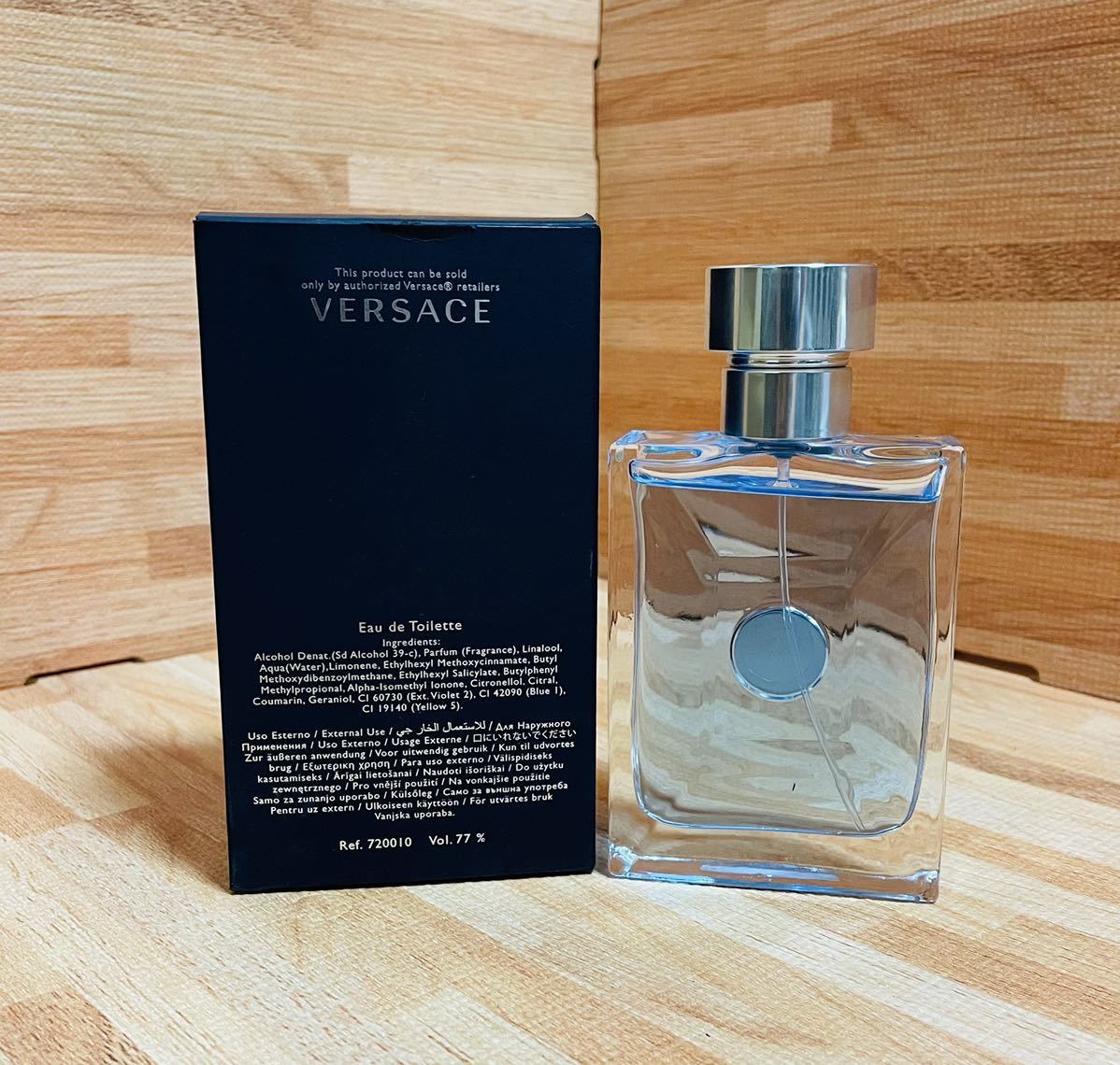 VERSACE ヴェルサーチ プールオム 香水 オードトワレ 100ml