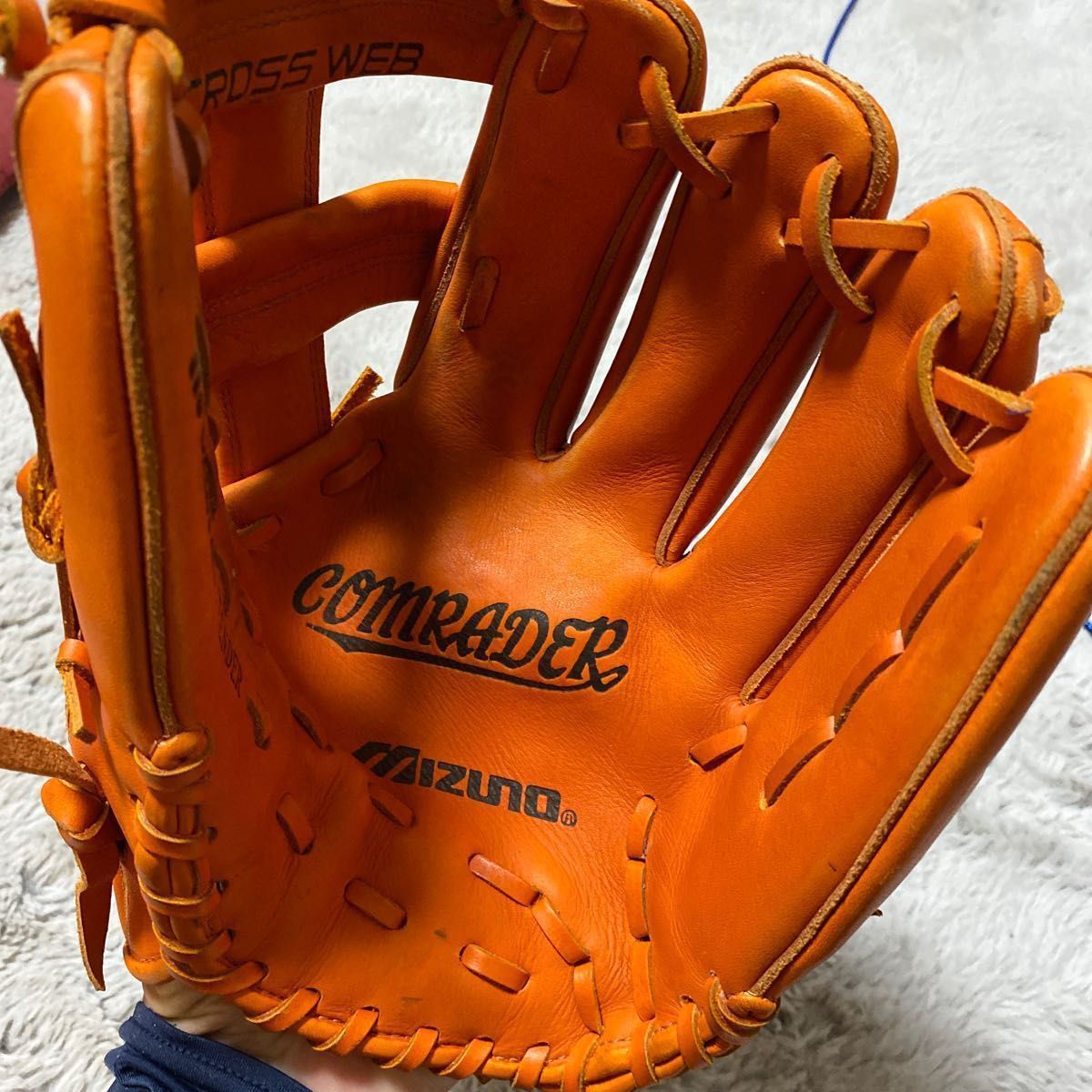 希少品】MIZUNO 野球 軟式グローブ 一般用 右利き オレンジ 軟式 希少品】MIZUNO 野球 軟式グローブ 一般用 右利き オレンジ 軟式