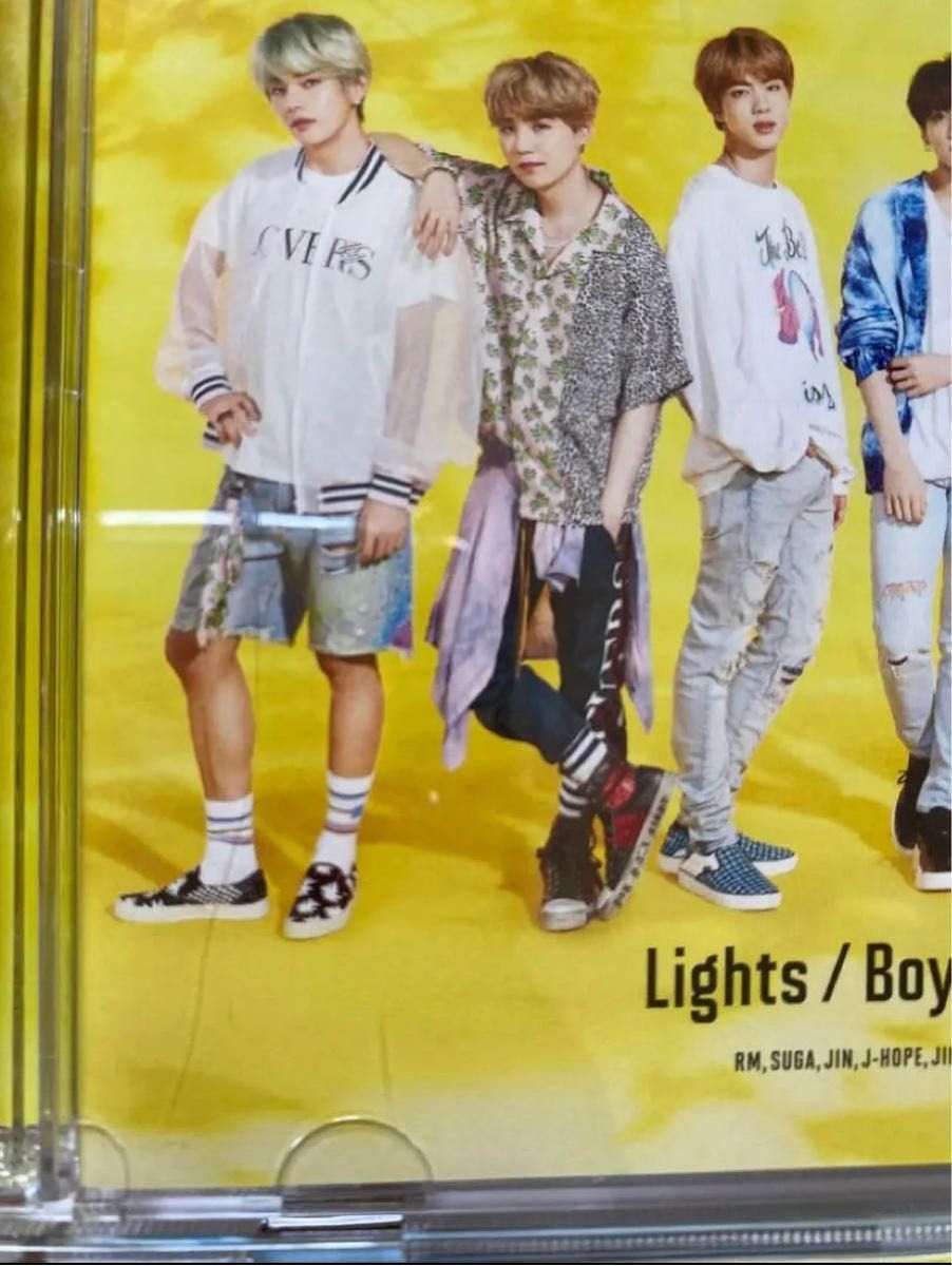 Bts light アルバム BTS CD+DVD 防弾少年団 LIGHTS 初回限定盤 通常盤