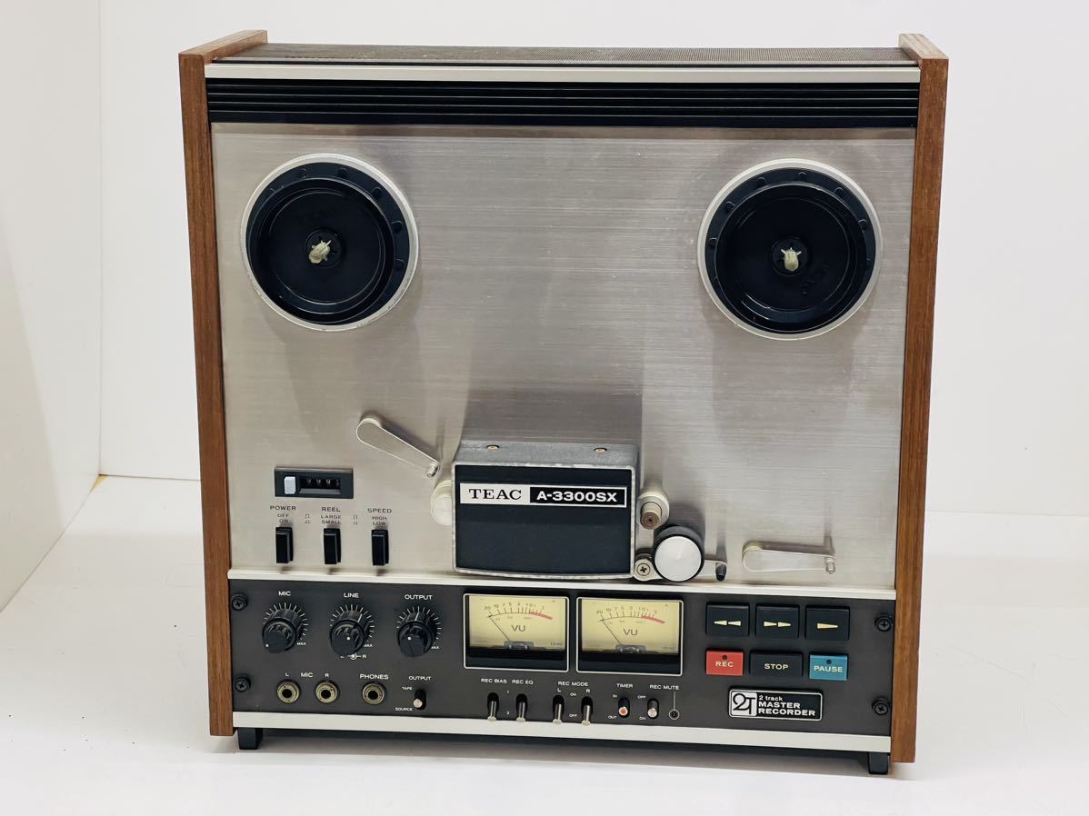 ☆TEAC A-3300SX-2T オープンリールデッキ 未チェック 現状品 管理番号