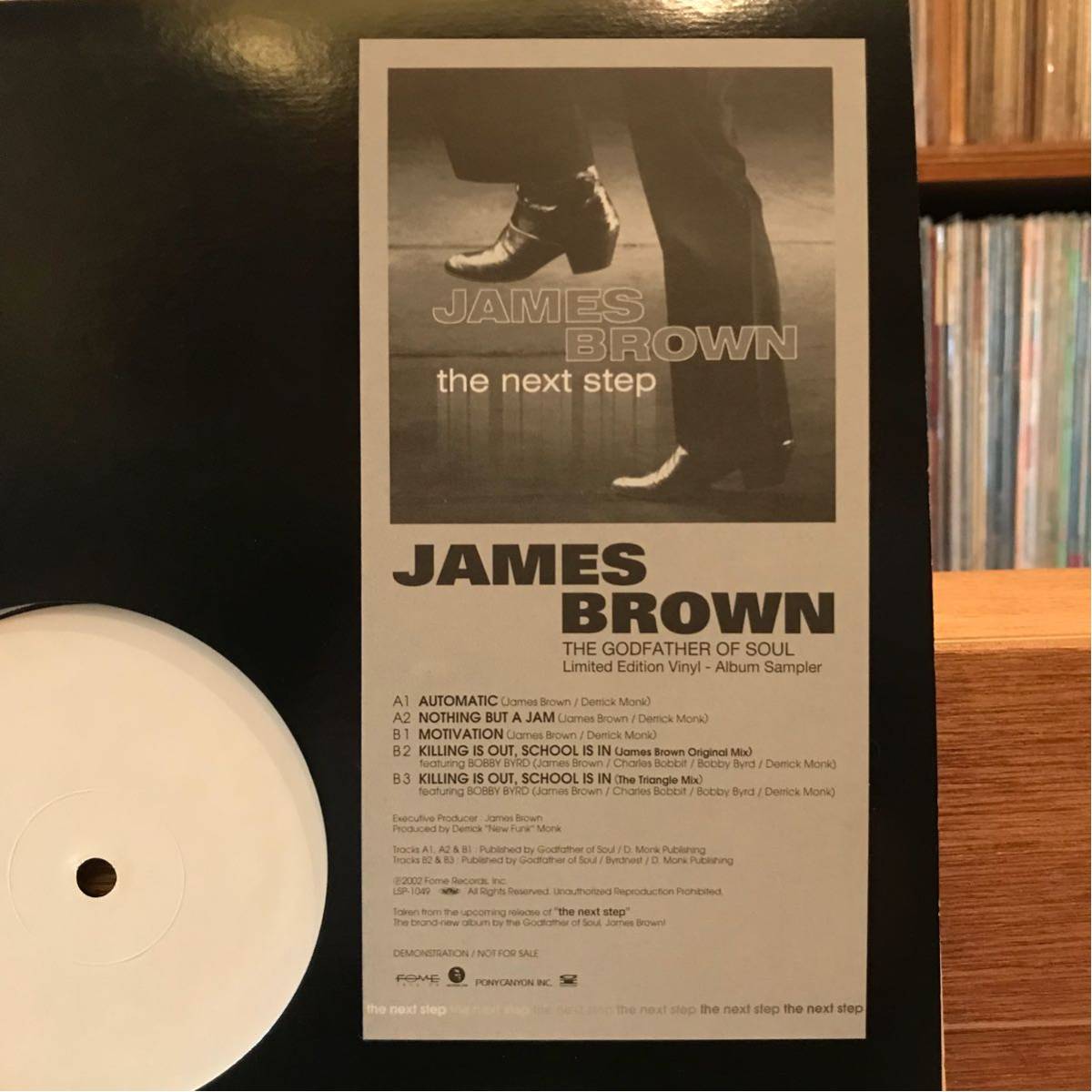 JAMES BROWN 12ep Limited Edition Album Sampler 非売品 ジェームスブラウン_画像2