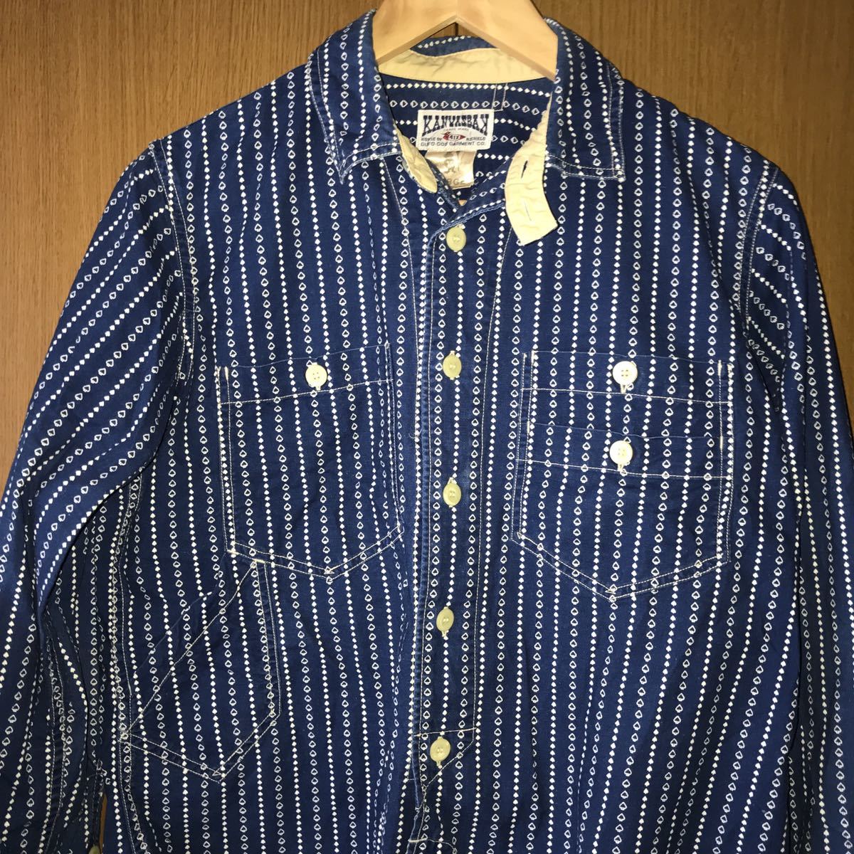 爆売り! HANNOVER NEW KANVASBAK 美品 L 完売 size SHIRTS
