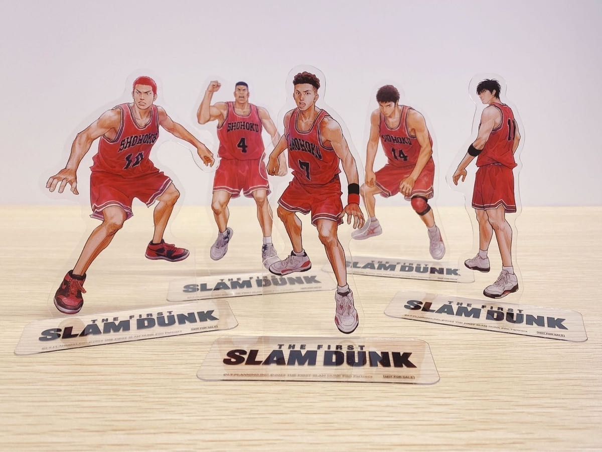 THE FIRST SLAM DUNK 映画入場特典キャラクタースタンド 湘北5人フル