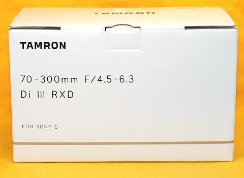 ☆一発即決☆未開封品☆TAMRON 70-300mm F4.5-6.3 DiIII RXD☆SONY E